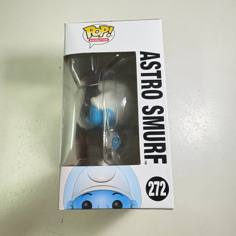BOX FLAWS VIEW PHOTOS Astro Smurf - The Smurfs Funko Pop 272 Vinyl Figure