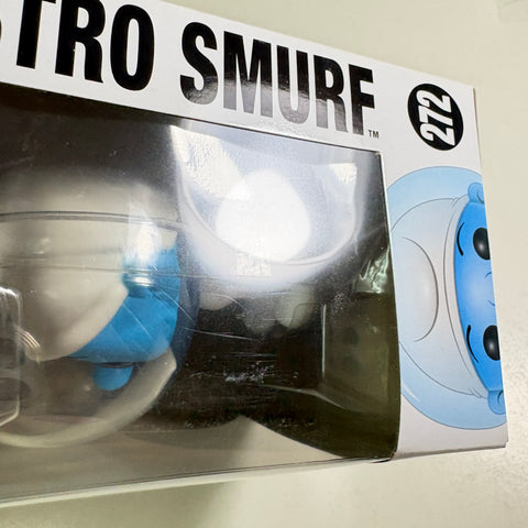 BOX FLAWS VIEW PHOTOS Astro Smurf - The Smurfs Funko Pop 272 Vinyl Figure