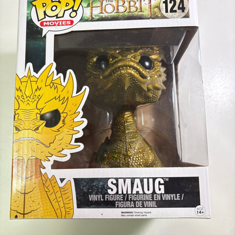 GOLDEN SMAUG - The Hobbit Lord of The Rings Funko Pop Vinyl Figure (22.8 Cm L × 16.5 Cm W × 14 Cm H)