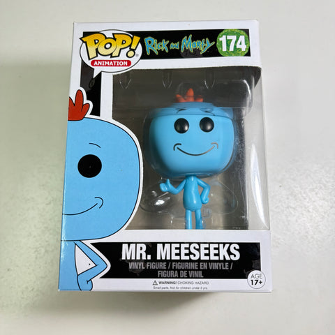 BOX FLAWS VIEW PHOTOS Mr. Meeseeks - Rick and Morty Funko Pop 174 Vinyl Figure