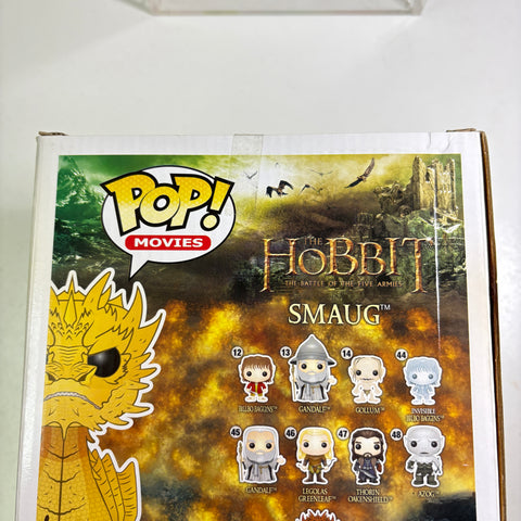 GOLDEN SMAUG - The Hobbit Lord of The Rings Funko Pop Vinyl Figure (22.8 Cm L × 16.5 Cm W × 14 Cm H)