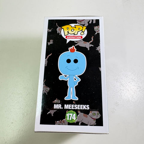 BOX FLAWS VIEW PHOTOS Mr. Meeseeks - Rick and Morty Funko Pop 174 Vinyl Figure