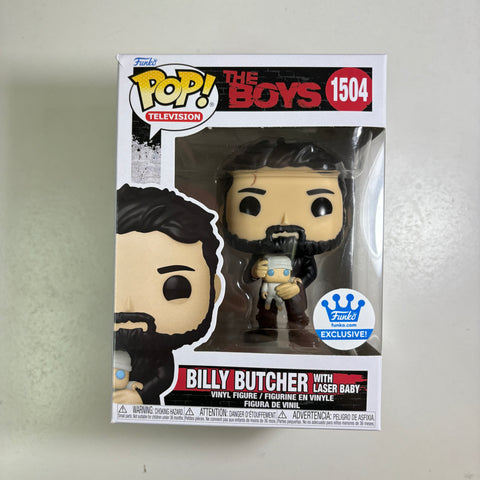 The Boys - Billy Butcher with Laser Baby Funko Pop 1504