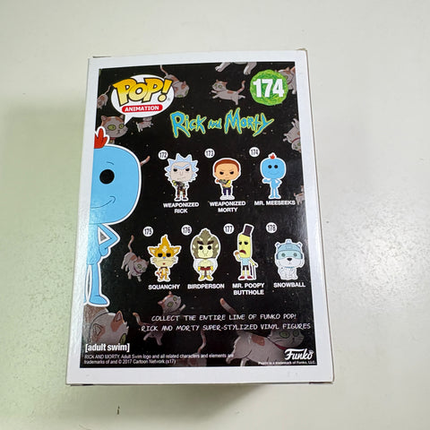 BOX FLAWS VIEW PHOTOS Mr. Meeseeks - Rick and Morty Funko Pop 174 Vinyl Figure