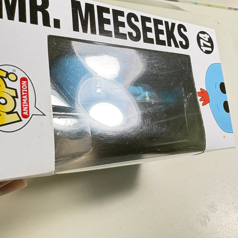 BOX FLAWS VIEW PHOTOS Mr. Meeseeks - Rick and Morty Funko Pop 174 Vinyl Figure