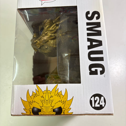 GOLDEN SMAUG - The Hobbit Lord of The Rings Funko Pop Vinyl Figure (22.8 Cm L × 16.5 Cm W × 14 Cm H)