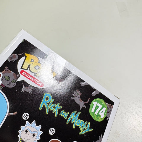 BOX FLAWS VIEW PHOTOS Mr. Meeseeks CHASE - Rick and Morty Funko Pop 174 Vinyl Figure