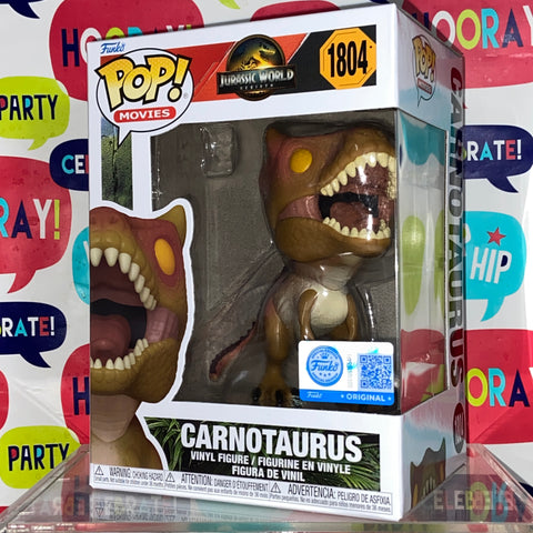 Jurassic Park - Carnotaurus Funko Pop 1804 Exclusive