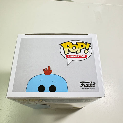 BOX FLAWS VIEW PHOTOS Mr. Meeseeks CHASE - Rick and Morty Funko Pop 174 Vinyl Figure