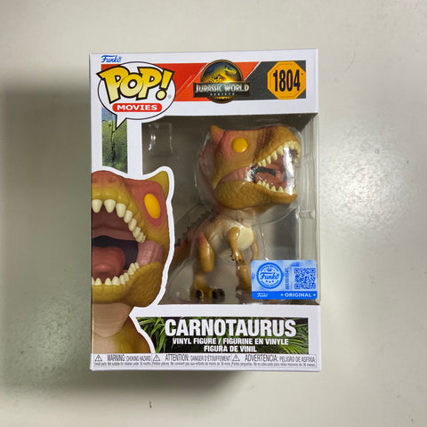 Jurassic Park - Carnotaurus Funko Pop 1804 Exclusive