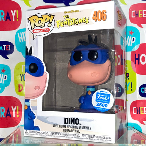 Dino (Blue) - The Flintstones Funko Pop 406 Funko Shop Exclusive 2500 Pcs