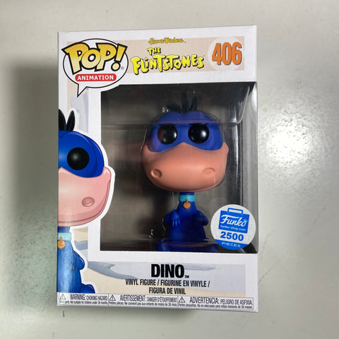 Dino (Blue) - The Flintstones Funko Pop 406 Funko Shop Exclusive 2500 Pcs