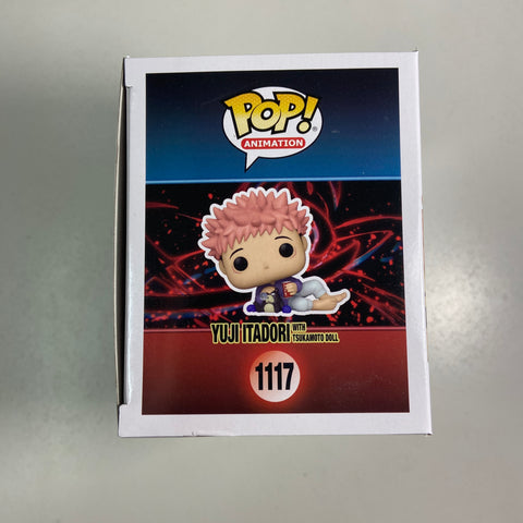 Jujutsu Kaisen - Yuji Itadori with Tsukamoto Doll Funko Pop 1117 Exclusive