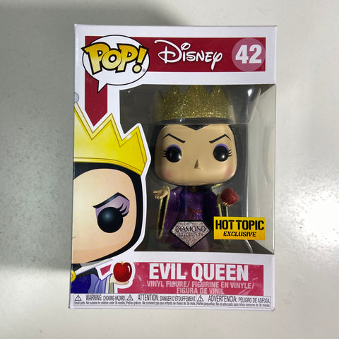 Snow White - Evil Queen (Diamond) Disney Funko Pop 42 Hot Topic Exclusive