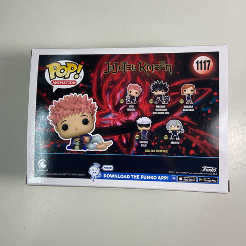 Jujutsu Kaisen - Yuji Itadori with Tsukamoto Doll Funko Pop 1117 Exclusive