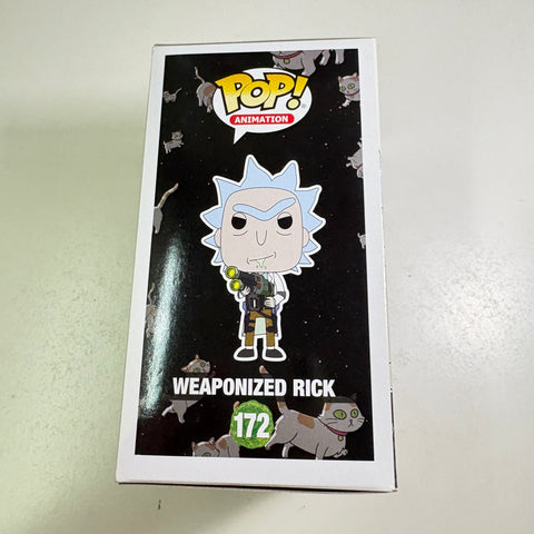 BOX FLAWS VIEW PHOTOS Weaponized Rick - Rick and Morty Funko Pop 172 Vinyl Figure
