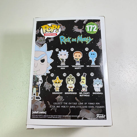 BOX FLAWS VIEW PHOTOS Weaponized Rick - Rick and Morty Funko Pop 172 Vinyl Figure