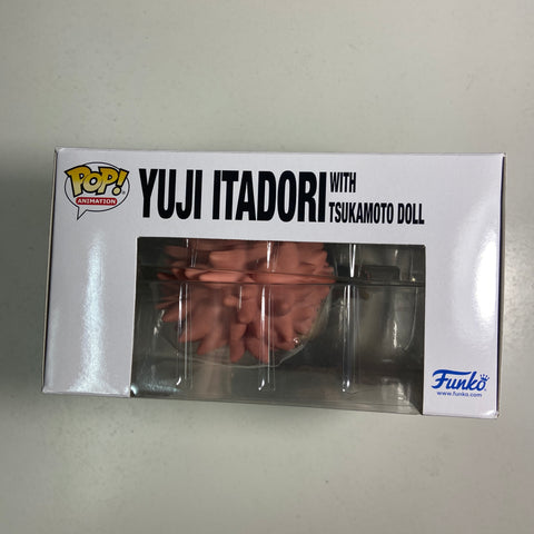 Jujutsu Kaisen - Yuji Itadori with Tsukamoto Doll Funko Pop 1117 Exclusive