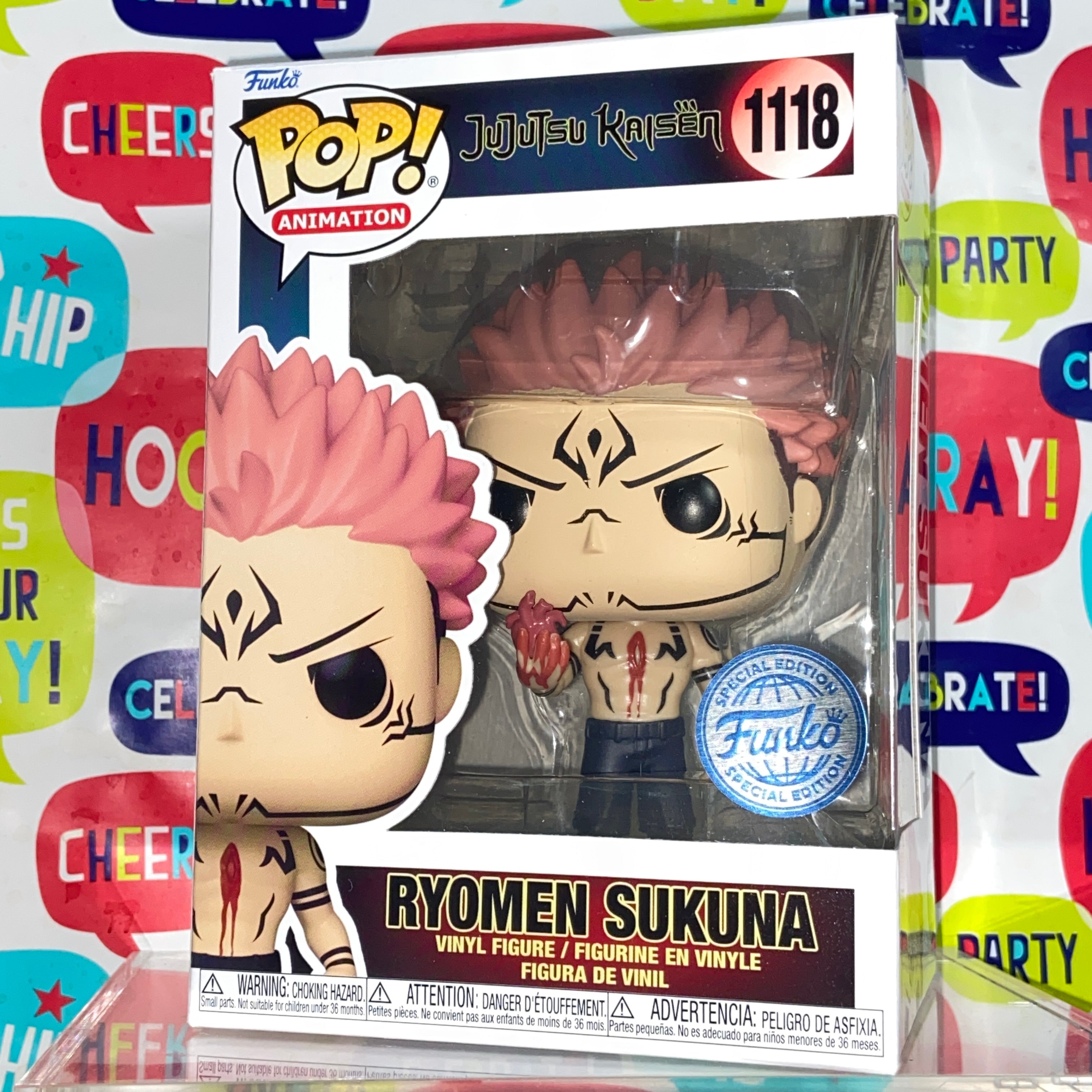 Jujutsu Kaisen - Ryomen Sukuna Funko Pop 1118 Exclusive– Vancity Pops