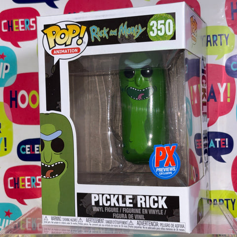 Pickle Rick - Rick and Morty Funko Pop 350 Vinyl Figure Exclusive