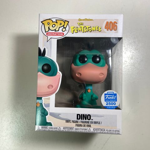 Dino (Green) - The Flintstones Funko Pop 406 Funko Shop Exclusive 2500 PCS