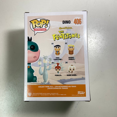 Dino (Green) - The Flintstones Funko Pop 406 Funko Shop Exclusive 2500 PCS