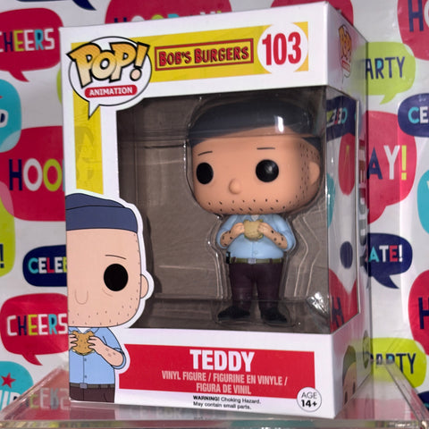 Teddy - Bob's Burgers Funko Pop 103 Vinyl Figure
