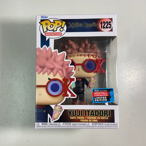 Jujutsu Kaisen - Yuji Itadori Funko Pop 1225 NYCC Fall Convention Exclusive