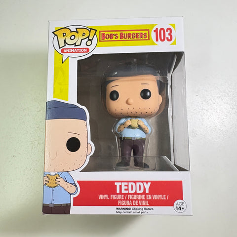 Teddy - Bob's Burgers Funko Pop 103 Vinyl Figure