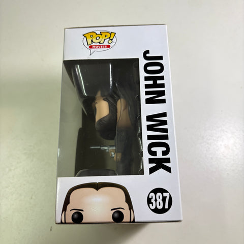 BOX FLAWS VIEW PHOTOS John Wick - Funko Pop Vinyl Figure 387 (11.4 Cm L × 8.9 Cm W × 15.9 Cm H)