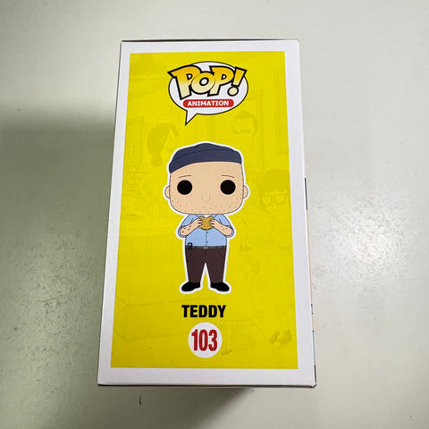 Teddy - Bob's Burgers Funko Pop 103 Vinyl Figure