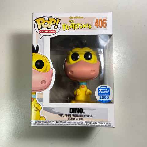 Dino (Yellow) - The Flintstones Funko Pop 406 Funko Shop Exclusive 2500 PCS