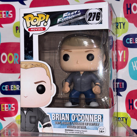 BOX FLAWS VIEW PHOTOS Brian O'Conner - Fast & Furious Funko Pop Vinyl Figure 276 (11.4 Cm L × 8.9 Cm W × 15.9 Cm H)