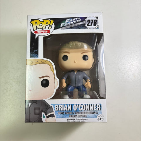 BOX FLAWS VIEW PHOTOS Brian O'Conner - Fast & Furious Funko Pop Vinyl Figure 276 (11.4 Cm L × 8.9 Cm W × 15.9 Cm H)