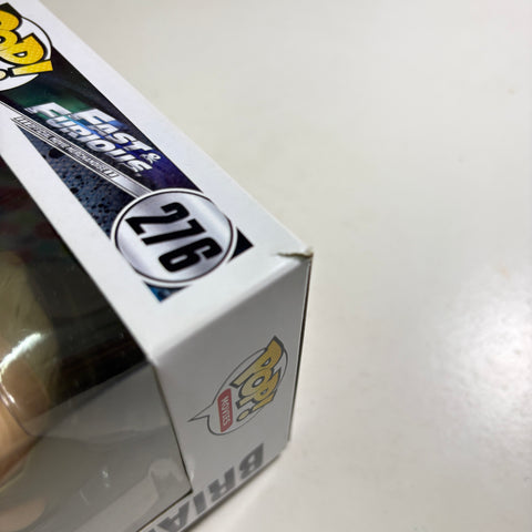 BOX FLAWS VIEW PHOTOS Brian O'Conner - Fast & Furious Funko Pop Vinyl Figure 276 (11.4 Cm L × 8.9 Cm W × 15.9 Cm H)