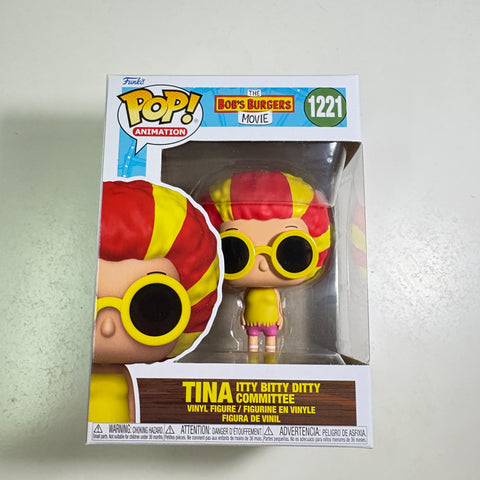 Tina Belcher Itty Bitty Ditty Committee - Bob's Burgers Funko Pop 1221 Vinyl Figure