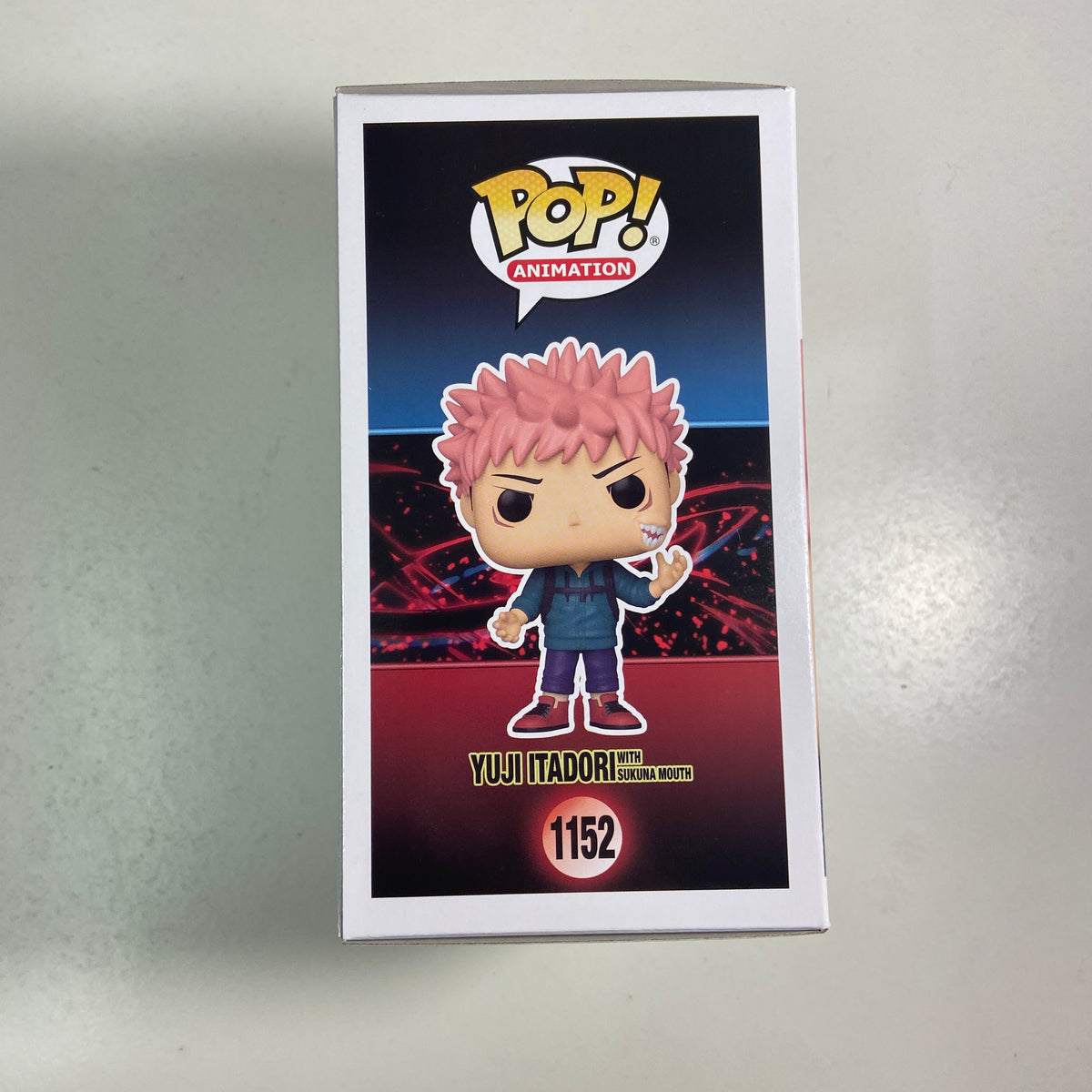 Jujutsu Kaisen - Yuji Itadori with Sukuna Mouth Funko Pop 1152 Hot Top ...