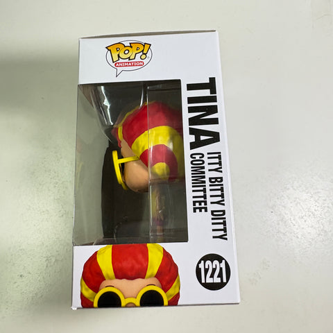 Tina Belcher Itty Bitty Ditty Committee - Bob's Burgers Funko Pop 1221 Vinyl Figure