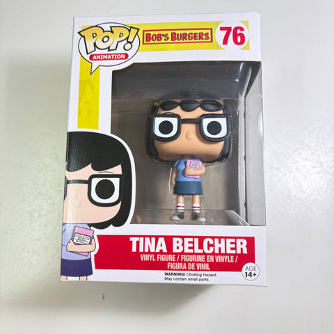 BOX FLAWS VIEW PHOTOS Tina Belcher - Bob's Burgers Funko Pop 76 Vinyl Figure