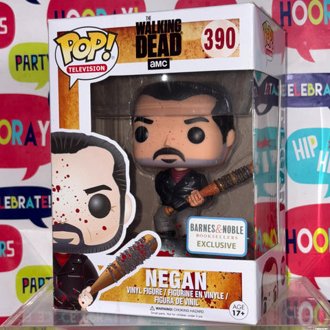 The Walking Dead - Negan (Bloody) Funko Pop 390 Barnes & Noble Exclusive