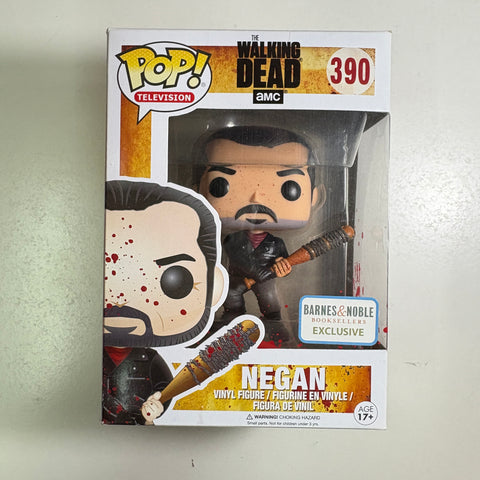 The Walking Dead - Negan (Bloody) Funko Pop 390 Barnes & Noble Exclusive