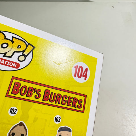 BOX FLAWS VIEW PHOTOS Buttloose Tina Belcher - Bob's Burgers Funko Pop 104 Vinyl Figure