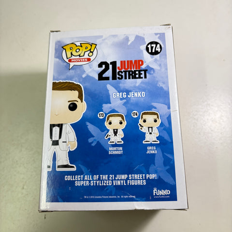 BOX FLAWS VIEW PHOTOS Greg Jenko/Channing Tatum - 21 Jump Street Funko Pop Vinyl Figure 174 (11.4 Cm L × 8.9 Cm W × 15.9 Cm H)
