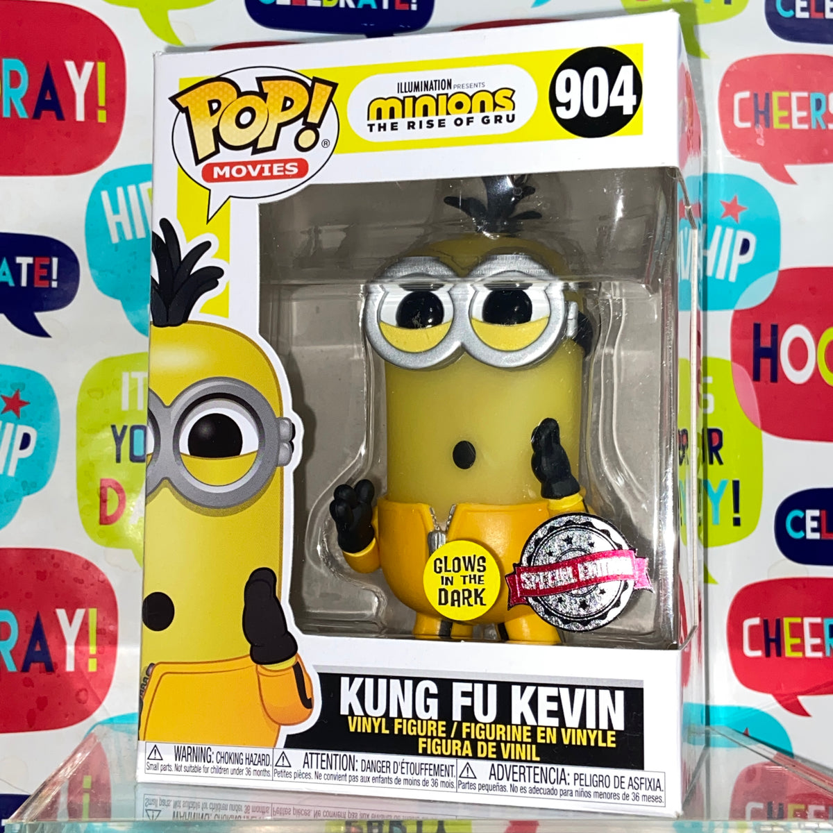 Despicable Me - Minion (Kung fu Kevin/GLOW) Disney Funko Pop 904 ...