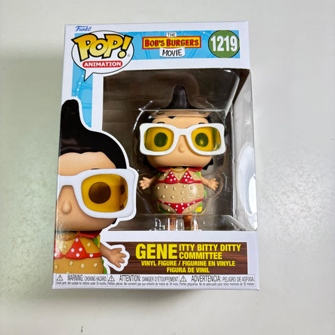 Gene Itty Bitty Ditty Committee - Bob's Burgers Funko Pop 1219 Vinyl Figure