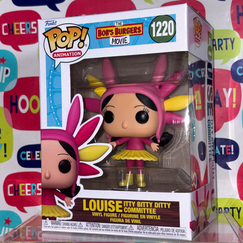 Louise Itty Bitty Ditty Committee - Bob's Burgers Funko Pop 1220 Vinyl Figure
