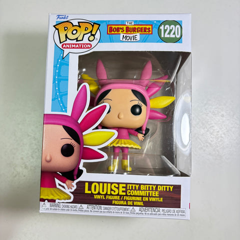 Louise Itty Bitty Ditty Committee - Bob's Burgers Funko Pop 1220 Vinyl Figure