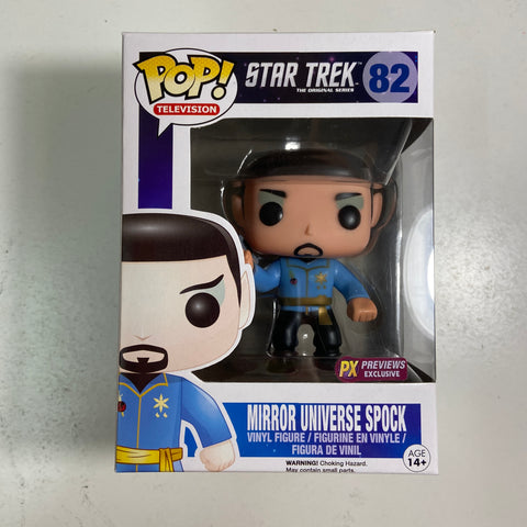 Star Trek - Mirror Universe Spock Funko Pop 82 PX Previews Exclusive