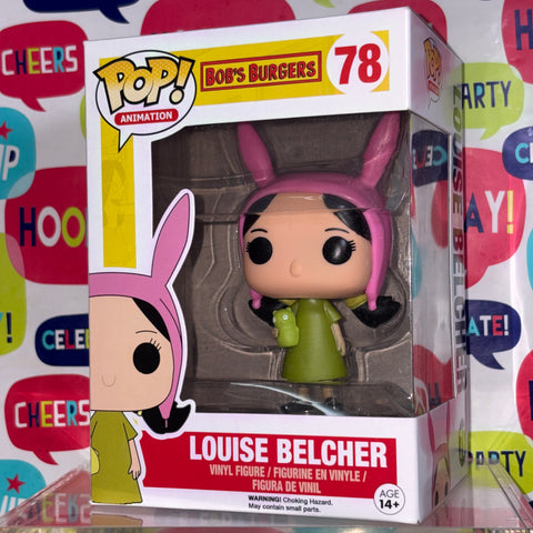 BOX DAMAGE VIEW PHOTOS Louise Belcher - Bob's Burgers Funko Pop 78 Vinyl Figure