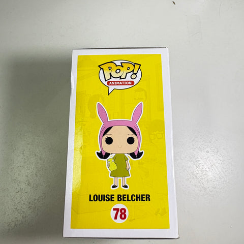 BOX DAMAGE VIEW PHOTOS Louise Belcher - Bob's Burgers Funko Pop 78 Vinyl Figure